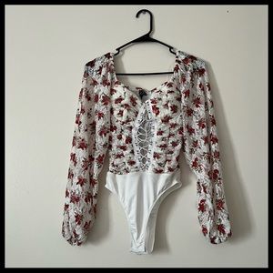 NWT! Windsor Ivory Bodysuit